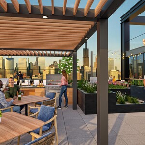 1221 Apartments Grill Deck